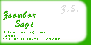 zsombor sagi business card